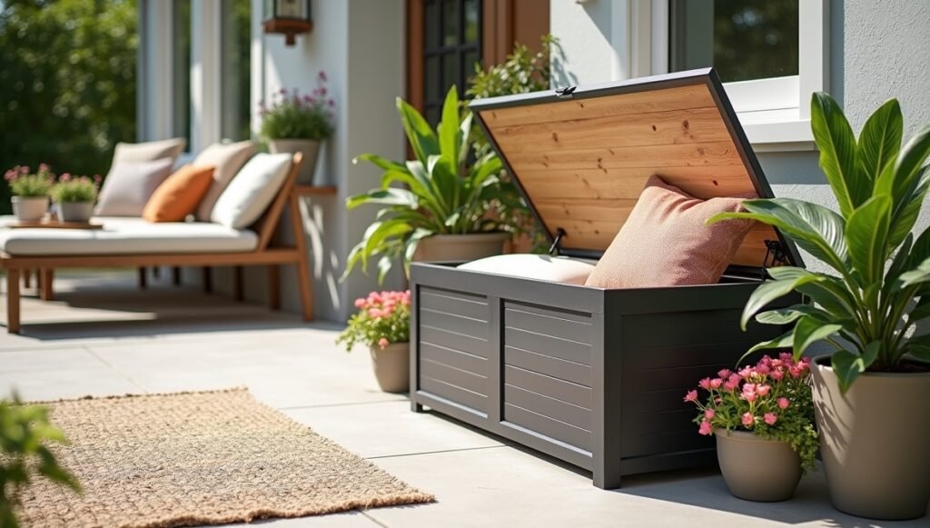 Weatherproof Storage Bench