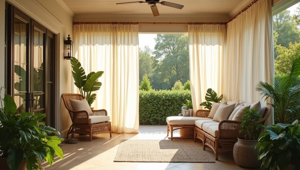Outdoor Curtains for Shade and Privacy