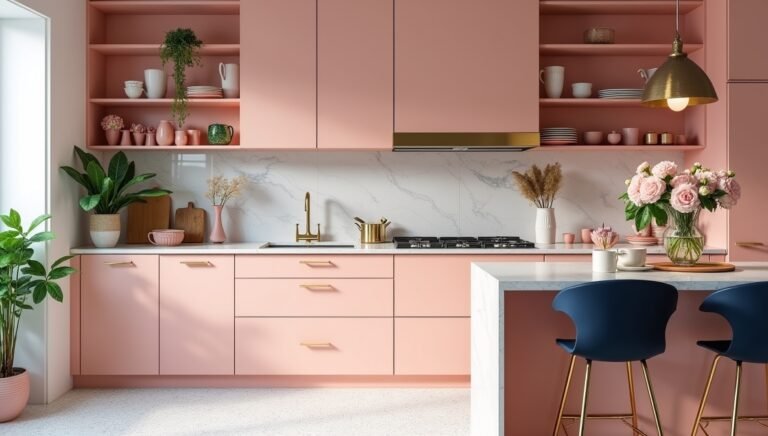 30 Stunning Pink Kitchen Design Ideas to Inspire You