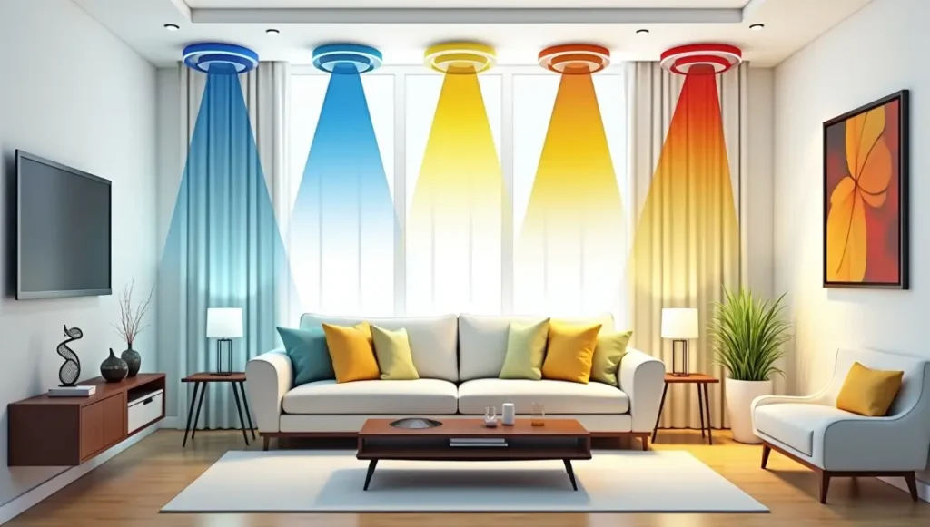 ambient task accent lighting layers diagram for living room illumination fundamentals